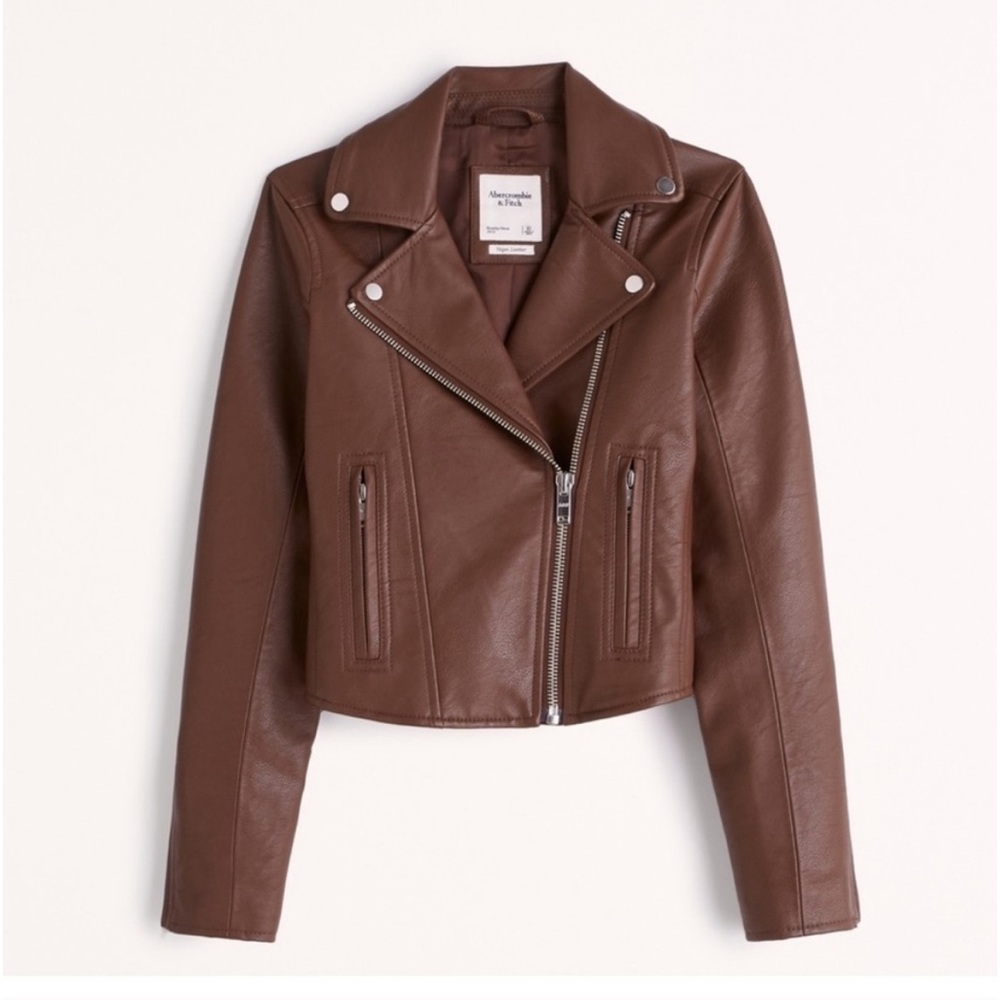 Abercrombie Faux Leather Jacket